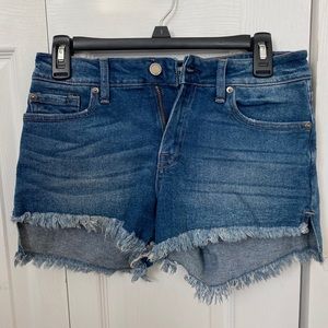 High Waisted Denim Shorts